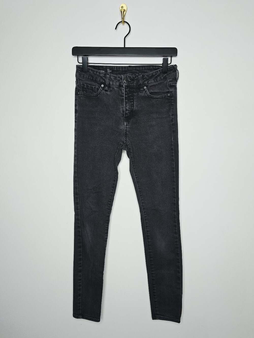 A l X Armani Exchange Super Skinny Black Jeans Size 26